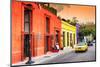 ¡Viva Mexico! Collection - Colorful Mexican Street at Sunset-Philippe Hugonnard-Mounted Photographic Print