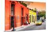 ¡Viva Mexico! Collection - Colorful Mexican Street at Sunset-Philippe Hugonnard-Mounted Photographic Print