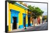 ¡Viva Mexico! Collection - Colorful Mexican Street II - Oaxaca-Philippe Hugonnard-Framed Stretched Canvas