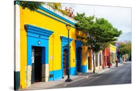 ¡Viva Mexico! Collection - Colorful Mexican Street II - Oaxaca-Philippe Hugonnard-Stretched Canvas