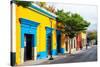 ¡Viva Mexico! Collection - Colorful Mexican Street II - Oaxaca-Philippe Hugonnard-Stretched Canvas