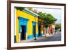 ¡Viva Mexico! Collection - Colorful Mexican Street II - Oaxaca-Philippe Hugonnard-Framed Photographic Print