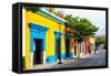 ¡Viva Mexico! Collection - Colorful Mexican Street II - Oaxaca-Philippe Hugonnard-Framed Stretched Canvas