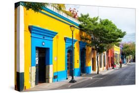 ¡Viva Mexico! Collection - Colorful Mexican Street II - Oaxaca-Philippe Hugonnard-Stretched Canvas