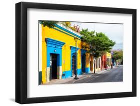 ¡Viva Mexico! Collection - Colorful Mexican Street II - Oaxaca-Philippe Hugonnard-Framed Photographic Print