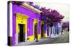 ¡Viva Mexico! Collection - Colorful Mexican Street III - Oaxaca-Philippe Hugonnard-Stretched Canvas