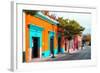 ¡Viva Mexico! Collection - Colorful Mexican Street IV - Oaxaca-Philippe Hugonnard-Framed Photographic Print