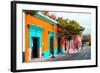 ¡Viva Mexico! Collection - Colorful Mexican Street IV - Oaxaca-Philippe Hugonnard-Framed Photographic Print