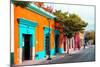 ¡Viva Mexico! Collection - Colorful Mexican Street IV - Oaxaca-Philippe Hugonnard-Mounted Photographic Print