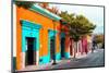 ¡Viva Mexico! Collection - Colorful Mexican Street IV - Oaxaca-Philippe Hugonnard-Mounted Photographic Print
