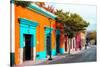 ¡Viva Mexico! Collection - Colorful Mexican Street IV - Oaxaca-Philippe Hugonnard-Stretched Canvas