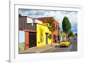 ¡Viva Mexico! Collection - Colorful Mexican Street - Oaxaca-Philippe Hugonnard-Framed Photographic Print