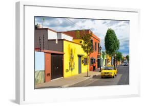 ¡Viva Mexico! Collection - Colorful Mexican Street - Oaxaca-Philippe Hugonnard-Framed Photographic Print