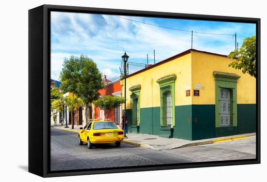 ¡Viva Mexico! Collection - Colorful Mexican Street-Philippe Hugonnard-Framed Stretched Canvas