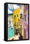 ¡Viva Mexico! Collection - Colorful Street - Guanajuato III-Philippe Hugonnard-Framed Stretched Canvas