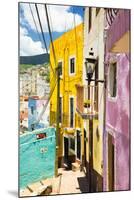 ¡Viva Mexico! Collection - Colorful Street - Guanajuato III-Philippe Hugonnard-Mounted Photographic Print