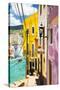 ¡Viva Mexico! Collection - Colorful Street - Guanajuato III-Philippe Hugonnard-Stretched Canvas