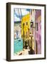 ¡Viva Mexico! Collection - Colorful Street - Guanajuato III-Philippe Hugonnard-Framed Photographic Print