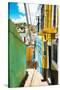 ¡Viva Mexico! Collection - Colorful Street - Guanajuato IV-Philippe Hugonnard-Stretched Canvas