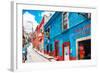?Viva Mexico! Collection - Colorful Street - Guanajuato V-Philippe Hugonnard-Framed Photographic Print