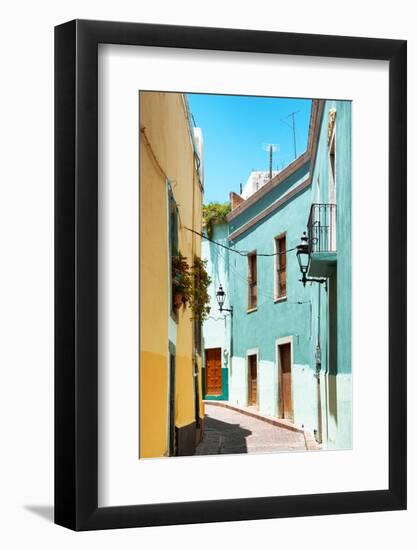 ¡Viva Mexico! Collection - Colorful Street - Guanajuato VI-Philippe Hugonnard-Framed Photographic Print