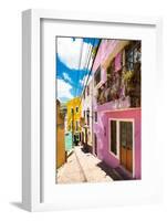 ¡Viva Mexico! Collection - Colorful Street - Guanajuato-Philippe Hugonnard-Framed Photographic Print