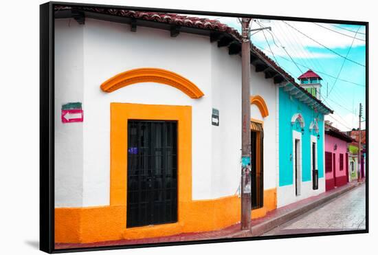 ¡Viva Mexico! Collection - Colorful Street III-Philippe Hugonnard-Framed Stretched Canvas