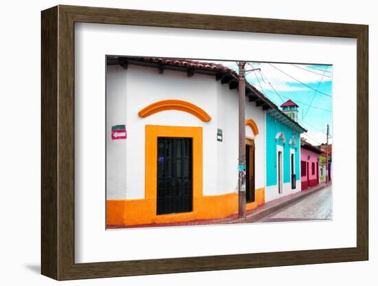 ¡Viva Mexico! Collection - Colorful Street III-Philippe Hugonnard-Framed Photographic Print