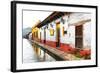 ¡Viva Mexico! Collection - Colorful Street on a Sunday afternoon-Philippe Hugonnard-Framed Photographic Print