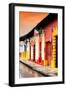 ¡Viva Mexico! Collection - Colorful Street Scene at Sunset II-Philippe Hugonnard-Framed Photographic Print