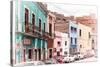 ¡Viva Mexico! Collection - Colorful Street Scene - Guanajuato II-Philippe Hugonnard-Stretched Canvas