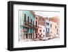 ¡Viva Mexico! Collection - Colorful Street Scene - Guanajuato II-Philippe Hugonnard-Framed Photographic Print