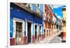 ¡Viva Mexico! Collection - Colorful Street Scene - Guanajuato III-Philippe Hugonnard-Framed Photographic Print