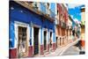 ¡Viva Mexico! Collection - Colorful Street Scene - Guanajuato III-Philippe Hugonnard-Stretched Canvas