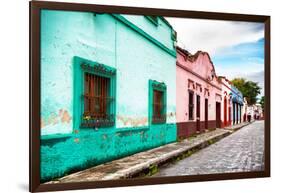 ¡Viva Mexico! Collection - Colorful Street Scene-Philippe Hugonnard-Framed Photographic Print