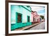 ¡Viva Mexico! Collection - Colorful Street Scene-Philippe Hugonnard-Framed Photographic Print
