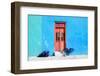 ¡Viva Mexico! Collection - Colorful Street Wall II-Philippe Hugonnard-Framed Photographic Print