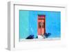 ¡Viva Mexico! Collection - Colorful Street Wall II-Philippe Hugonnard-Framed Photographic Print