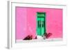 ¡Viva Mexico! Collection - Colorful Street Wall III-Philippe Hugonnard-Framed Photographic Print