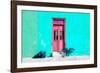 ¡Viva Mexico! Collection - Colorful Street Wall IV-Philippe Hugonnard-Framed Photographic Print