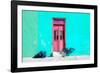 ¡Viva Mexico! Collection - Colorful Street Wall IV-Philippe Hugonnard-Framed Photographic Print