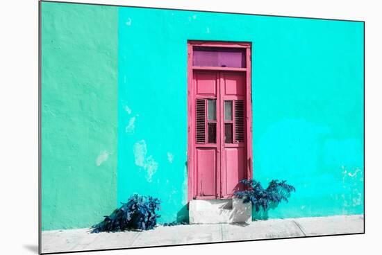 ¡Viva Mexico! Collection - Colorful Street Wall IV-Philippe Hugonnard-Mounted Photographic Print