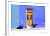 ¡Viva Mexico! Collection - Colorful Street Wall IX-Philippe Hugonnard-Framed Photographic Print