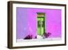 ¡Viva Mexico! Collection - Colorful Street Wall V-Philippe Hugonnard-Framed Photographic Print