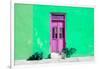 ¡Viva Mexico! Collection - Colorful Street Wall VI-Philippe Hugonnard-Framed Photographic Print