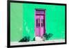 ¡Viva Mexico! Collection - Colorful Street Wall VI-Philippe Hugonnard-Framed Photographic Print