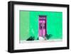 ¡Viva Mexico! Collection - Colorful Street Wall VI-Philippe Hugonnard-Framed Photographic Print