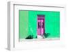 ¡Viva Mexico! Collection - Colorful Street Wall VI-Philippe Hugonnard-Framed Photographic Print