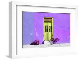 ¡Viva Mexico! Collection - Colorful Street Wall VII-Philippe Hugonnard-Framed Photographic Print