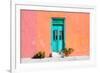 ¡Viva Mexico! Collection - Colorful Street Wall VIII-Philippe Hugonnard-Framed Photographic Print